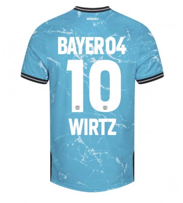 Bayer Leverkusen Florian Wirtz #10 Tercera Equipación 2023-24 Manga Corta